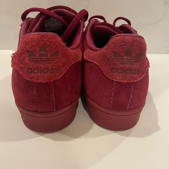 Adidas Superstar Unisex Maroon Youth Size 5 - Picture 5 of 6